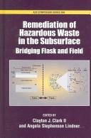 Couverture : Remediation of hazardous waste in the subsurface