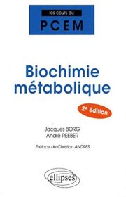 Couverture : Biochimie métabolique. 2e édition