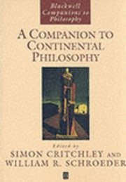 Couverture : A Companion to Continental Philosophy
            
                Blackwell Companions to Philosophy