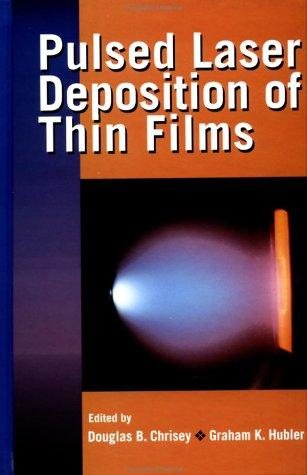Couverture : Pulsed laser deposition of thin films