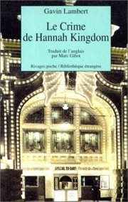 Couverture : Le crime de Hannah Kingdom