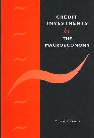 Couverture : Credit, investments, and the macroeconomy