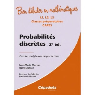 Couverture : Probabilités discrètes