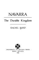 Couverture : Navarra, the durable kingdom