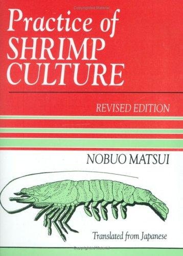 Couverture : Practice of Shrimp Culture