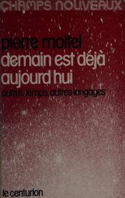 Couverture : Demain est déjà aujourd'hui