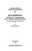 Couverture : Soumission