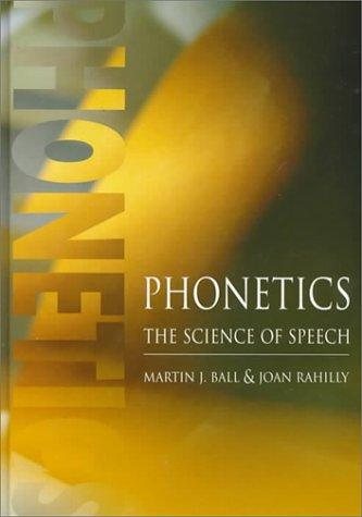 Couverture : Phonetics