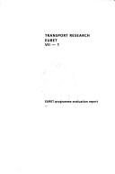 Couverture : EURET programme evaluation report.