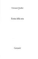 Couverture : Eresia della sera