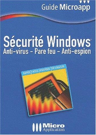 Couverture : Sécurité Windows 