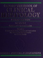 Couverture : Oxford textbook of clinical hepatology.