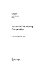 Couverture : Success in Evolutionary Computation