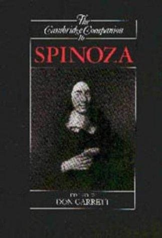 Couverture : The Cambridge companion to Spinoza