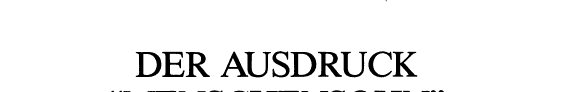 Couverture : Der Ausdruck "Menschensohn" in den Evangelien