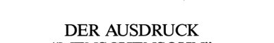 Couverture : Der Ausdruck "Menschensohn" in den Evangelien