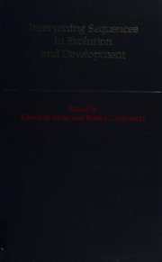 Couverture : Intervening sequences in evolution and development