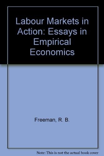 Couverture : Labour markets in action