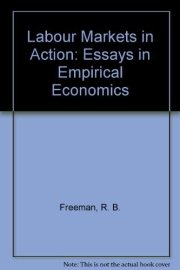 Couverture : Labour markets in action
