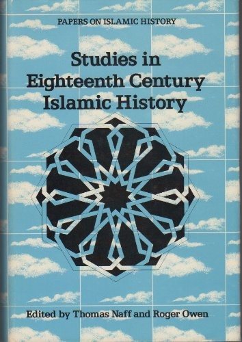 Couverture : Studies in eighteenth century Islamic history