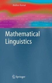 Couverture : Mathematical linguistics
