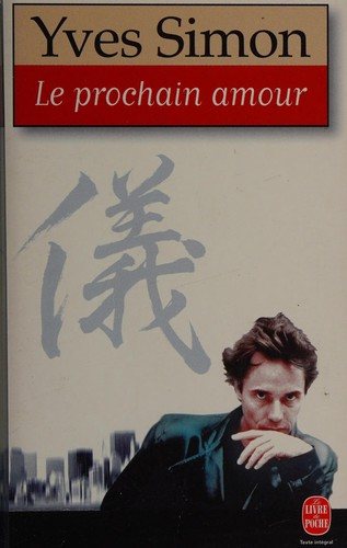 Couverture : Le prochain amour