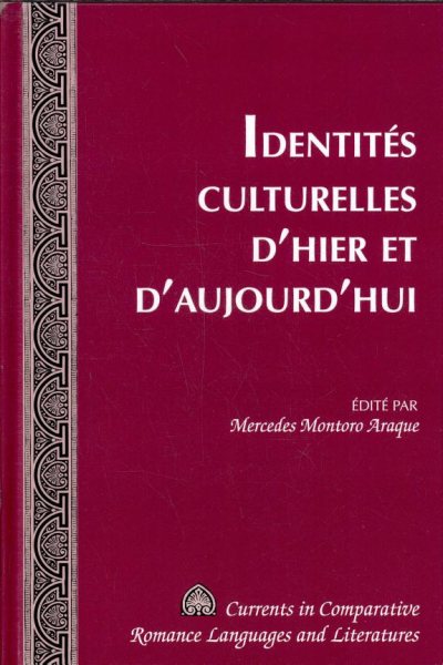 Couverture : Identités culturelles d'hier et d'aujourd'hui