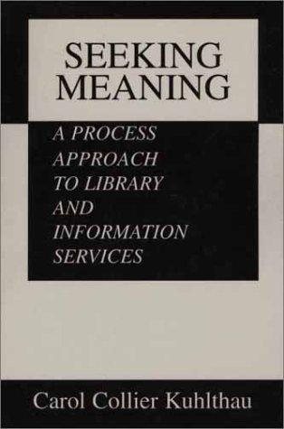 Couverture : Seeking Meaning