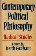 Couverture : Contemporary political philosophy