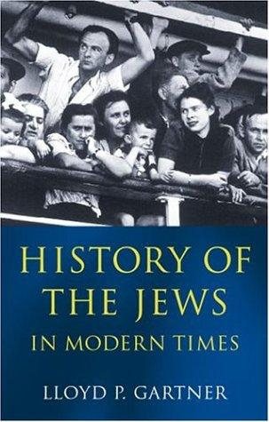 Couverture : History of the Jews in Modern Times