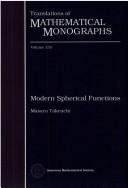 Couverture : Modern spherical functions
