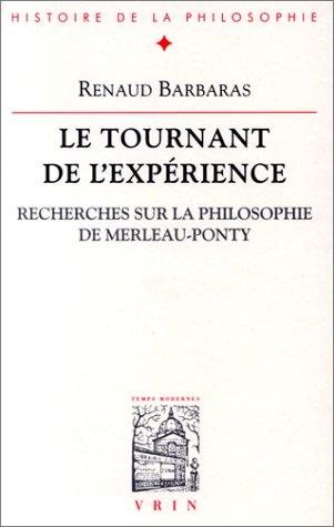 Couverture : Le tournant de l'expérience