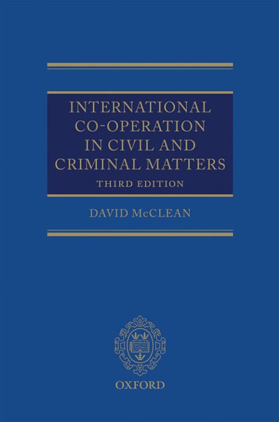Couverture : International Co-operation in Civil and Criminal Matters