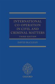 Couverture : International Co-operation in Civil and Criminal Matters