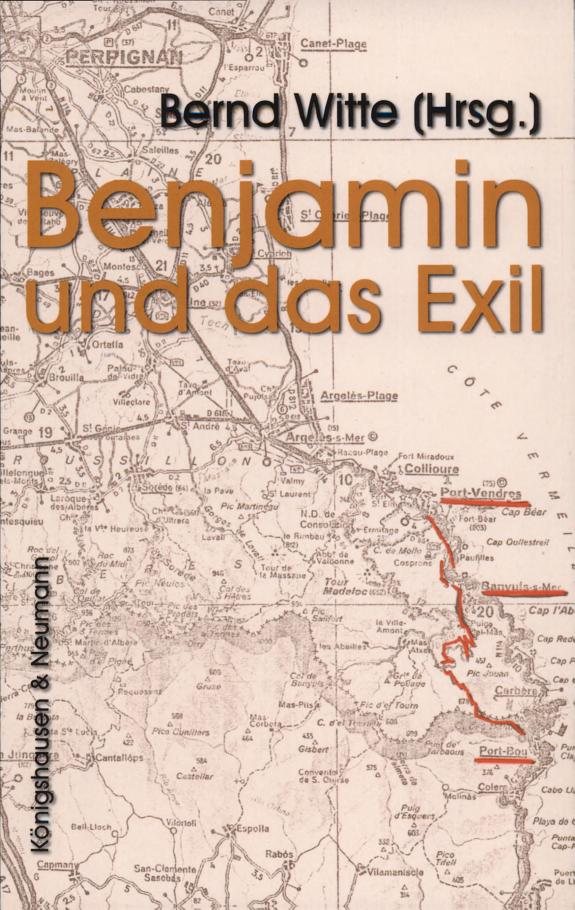 Couverture : Benjamin und das Exil