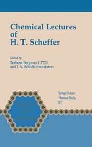 Couverture : Chemical lectures of H.T. Scheffer