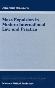 Couverture : Mass expulsion in modern international law and practice
