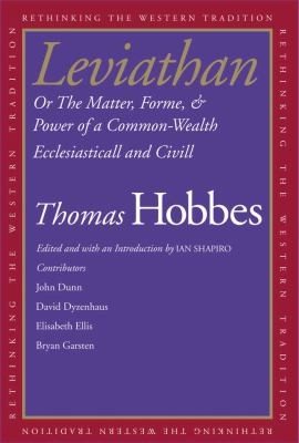 Couverture : Leviathan Or The Matter Forme Power Of A Commonwealth Ecclesiasticall And Civill