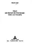 Couverture : Kitsch als Element der Dramaturgie Odön von Horváths.