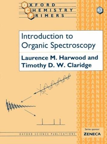Couverture : Introduction to Organic Spectroscopy (Oxford Chemistry Primers , No 43)