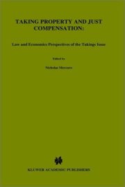 Couverture : Taking property and just compensation