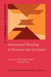 Couverture : Intonational phrasing in Romance and Germanic