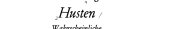 Couverture : Husten