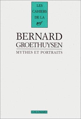 Couverture : Mythes et portraits