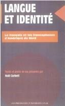 Couverture : Langue et identité
