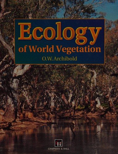 Couverture : Ecology of world vegetation