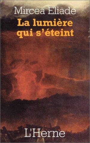 Couverture : La lumière qui s'éteint