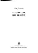 Couverture : Das Theater des Terenz
