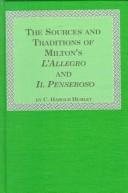 Couverture : The sources and traditions of Milton's "L'allegro" and "Il penseroso"