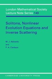Couverture : Solitons, nonlinear evolution equations and inverse scattering